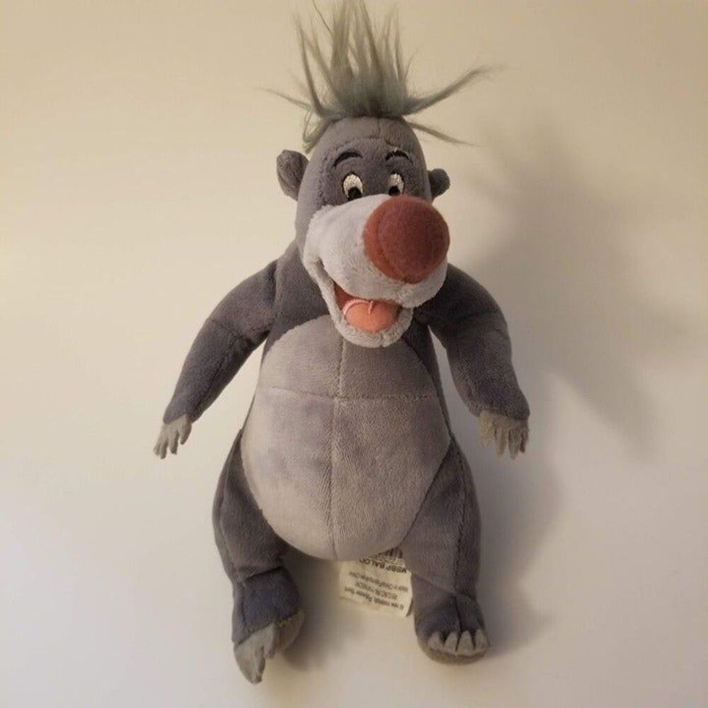 Disney Store Jungle Book Baloo Plush Small Papa Bear Vtg Vintage DS
